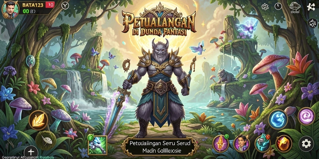 Tampilan gameplay BATA123 yang menarik dan menantang.