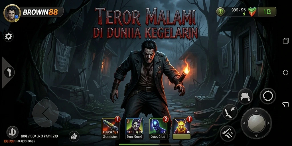 Gameplay menegangkan dengan atmosfer horor yang mencekam.