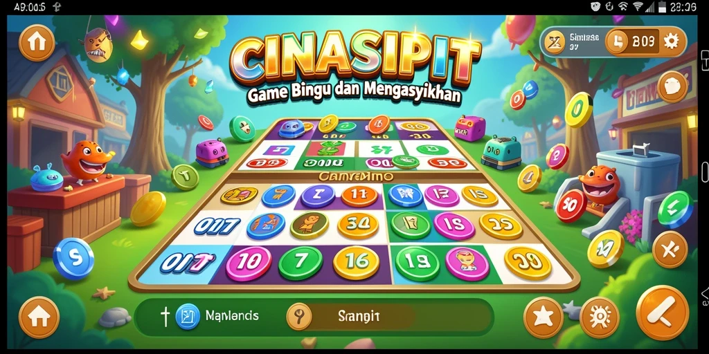 Gameplay seru dan interaktif dari CINASIPIT Bingo.