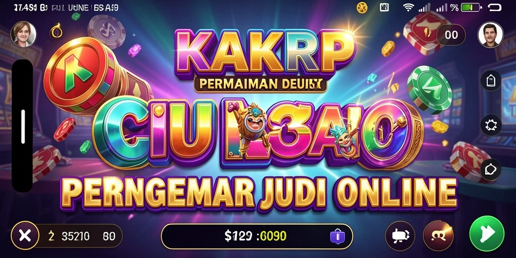 Tampilan gameplay Slot yang menarik dan penuh warna di KAKRP.