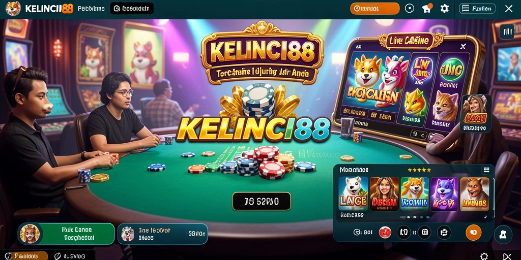 Tampilan gameplay KELINCI88 yang mendebarkan di Live Casino.