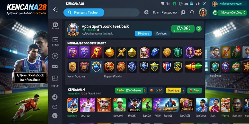 Tampilan gameplay KENCANA28 yang menarik dengan berbagai pilihan taruhan.