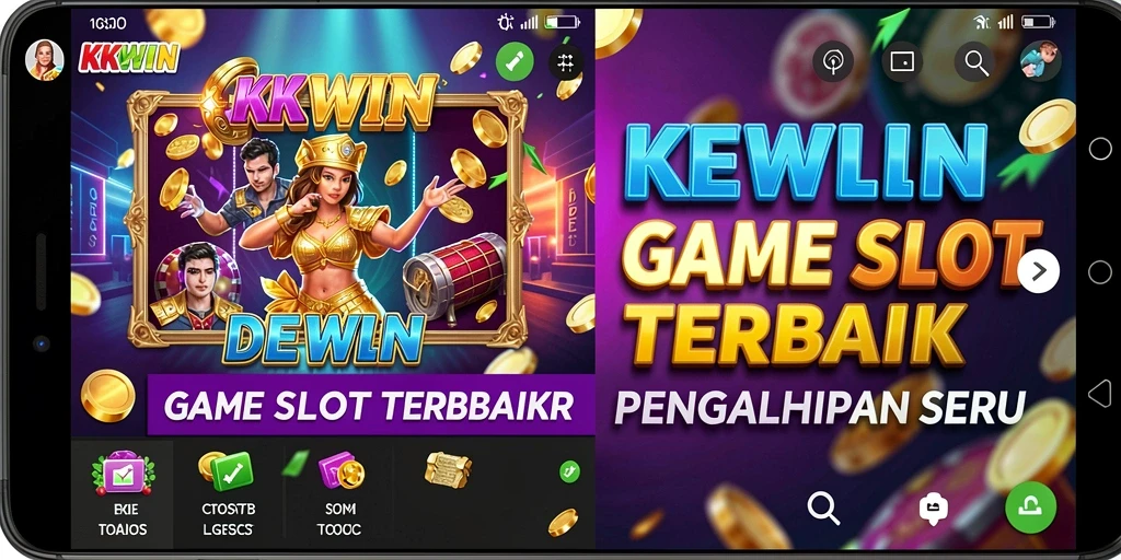 Tangkapan layar gameplay KKWIN yang menunjukkan keseruan permainan Slot.