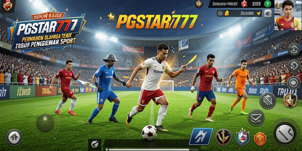 Screenshot PGSTAR777 menampilkan pemain dalam aksi seru saat berkompetisi di lapangan.