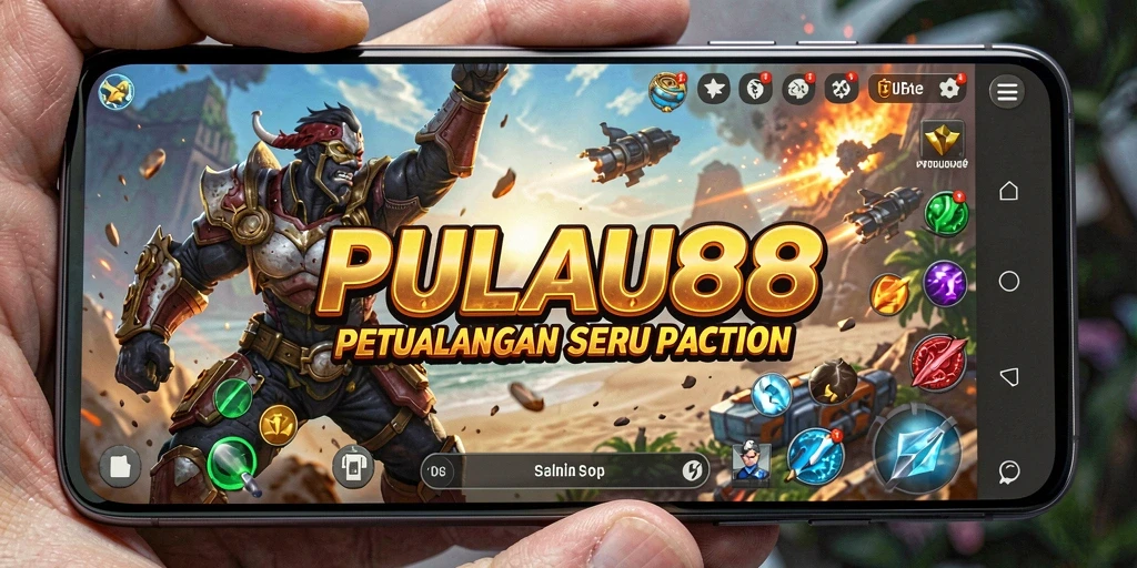 Gameplay seru di PULAU88 dengan karakter beraksi.