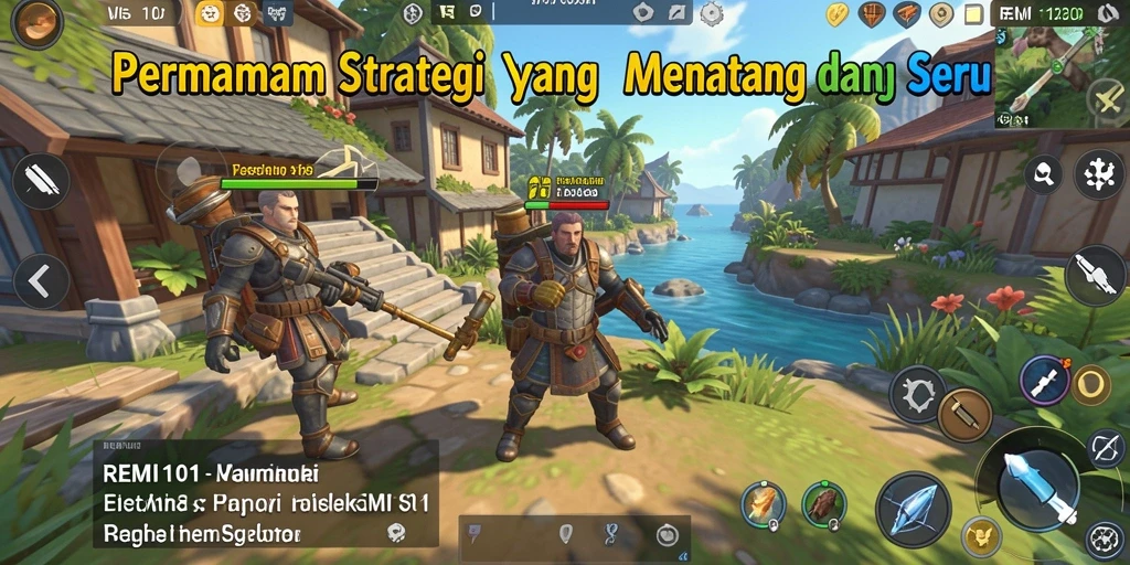 Tangkap momen penuh aksi dari gameplay strategi REMI101 yang intens.