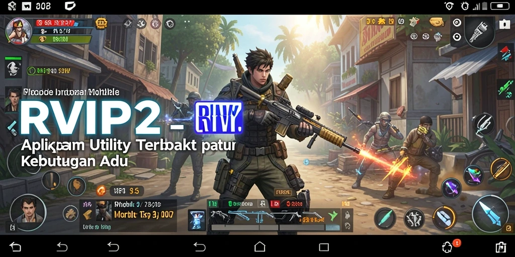 Tampilan utama RVIP2 yang menunjukkan semua fitur Utility.