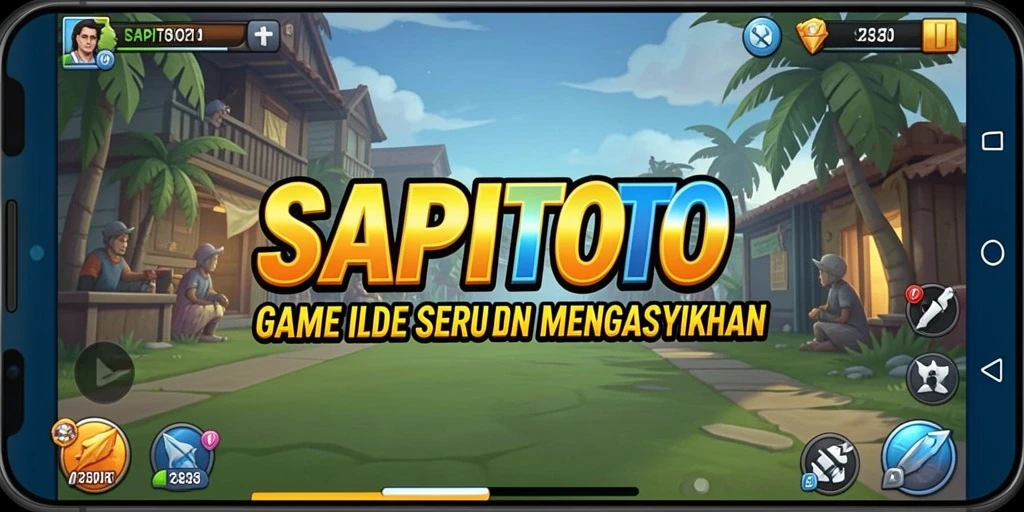 Tampilan gameplay SAPITOTO yang menarik dan interaktif.