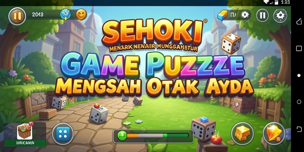 Tampilan gameplay SEHOKI yang menantang dan menarik.