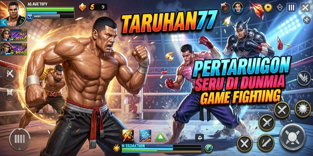 Tampilan gameplay <strong>TARUHAN77</strong> yang penuh aksi dan seru.