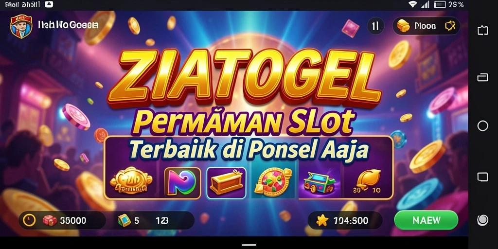 Tampilan menarik gameplay Slot ZIATOGEL dengan animasi yang memukau.